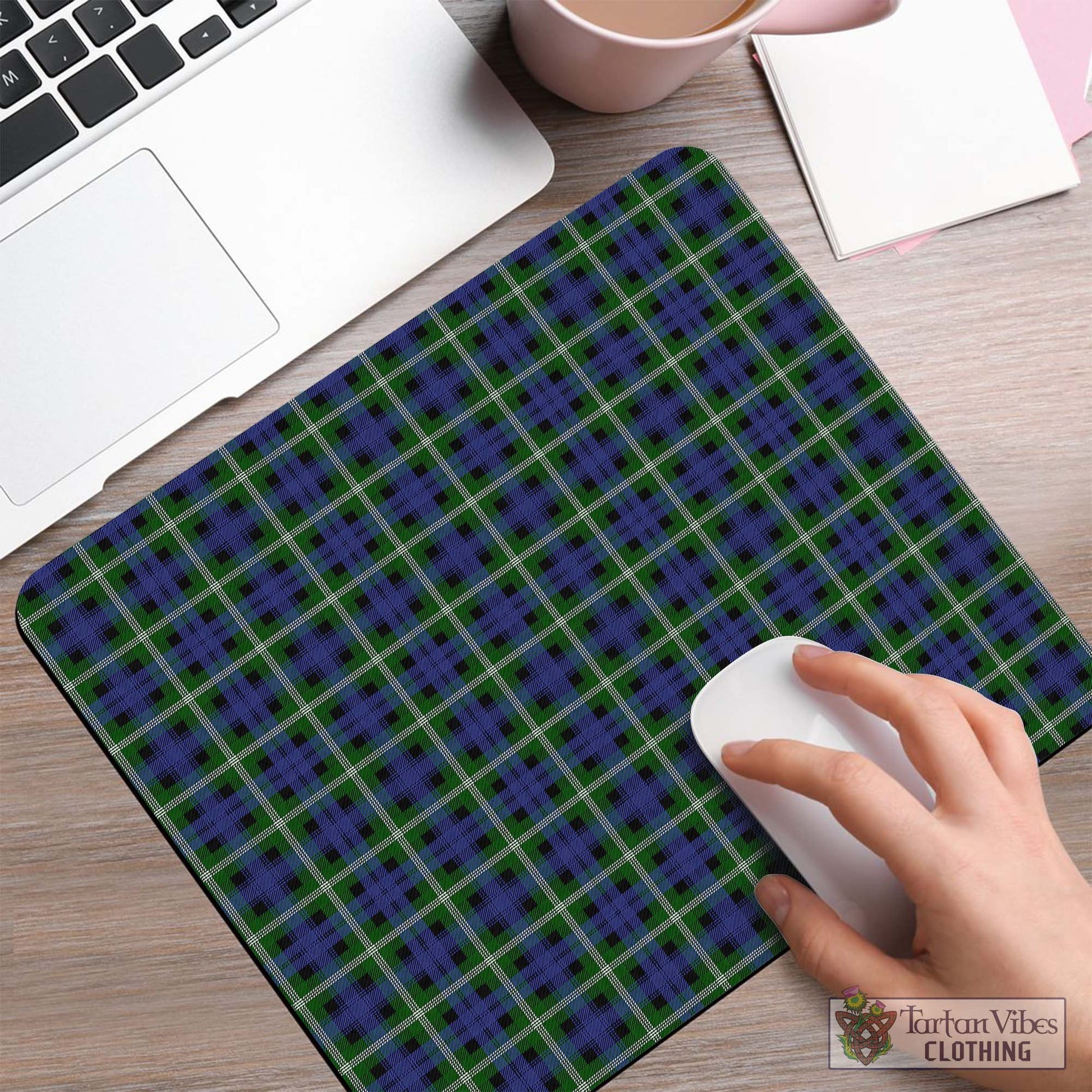 Tartan Vibes Clothing Baillie Modern Tartan Mouse Pad