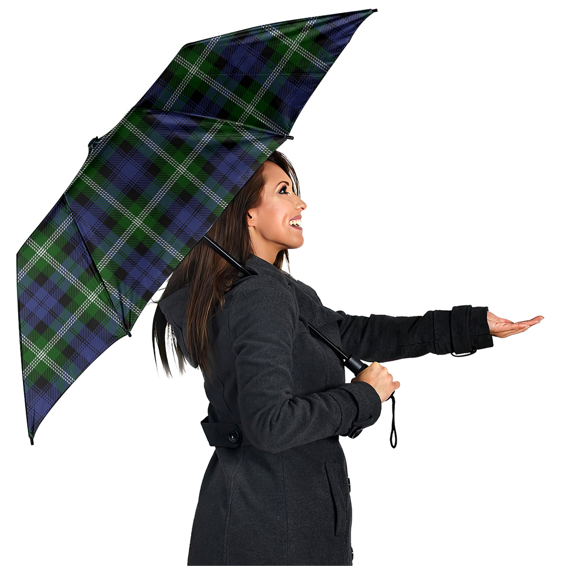 Baillie Modern Tartan Umbrella - Tartanvibesclothing