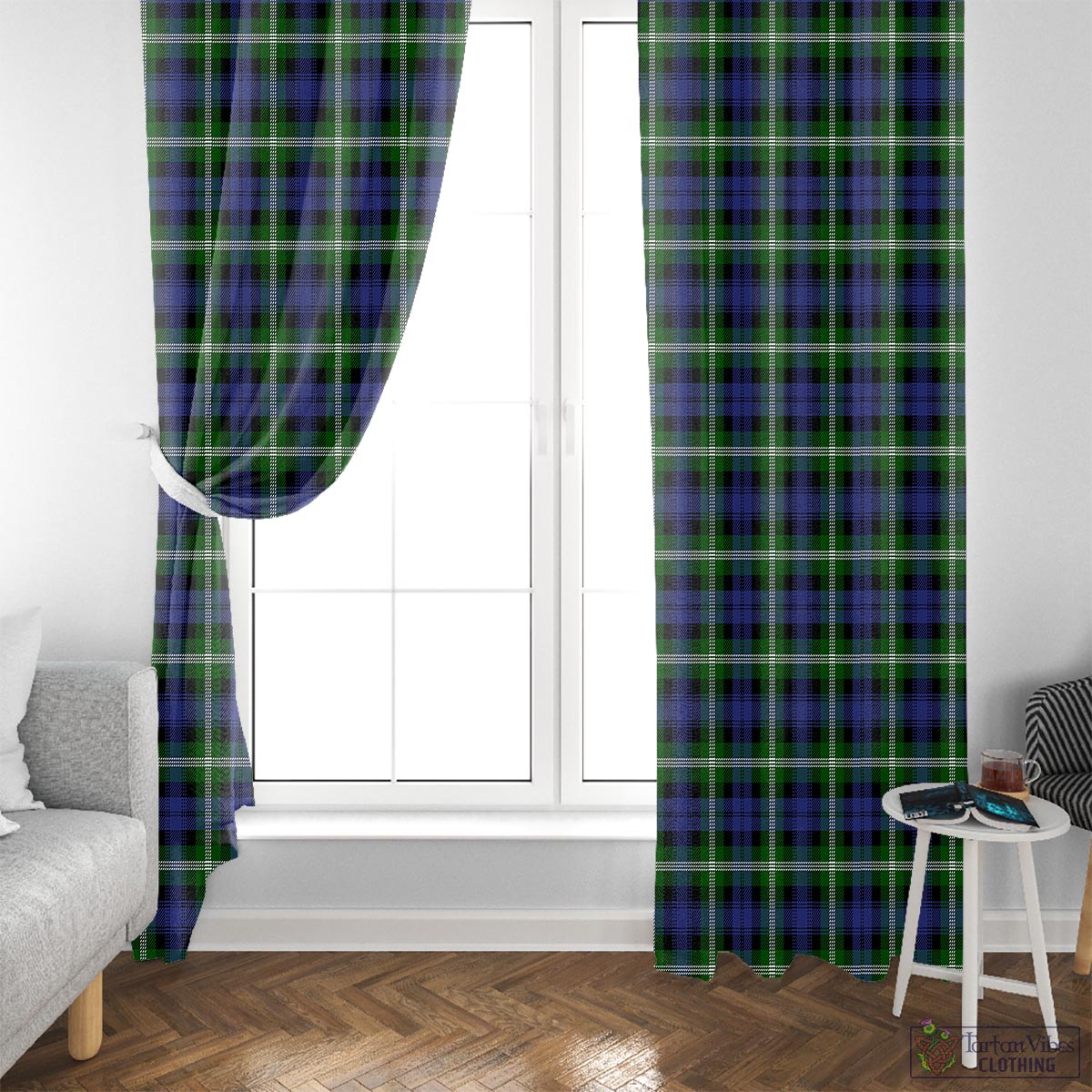Baillie (Bailey) Tartan Window Curtain - Tartan Vibes Clothing