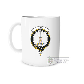 Bain Family Crest Ceramic Mug