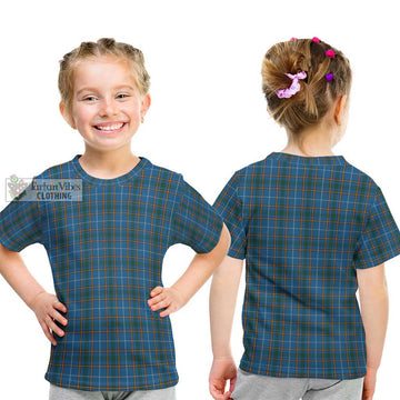 Bain Tartan Kid T-Shirt Youth XL Size14 - Tartan Vibes Clothing
