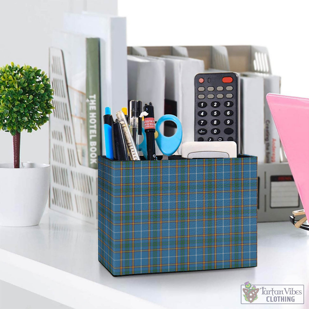 Bain Tartan Pen Holder One Size 5.9"(L)*2.7"(W)*4.3"(H) - Tartan Vibes Clothing
