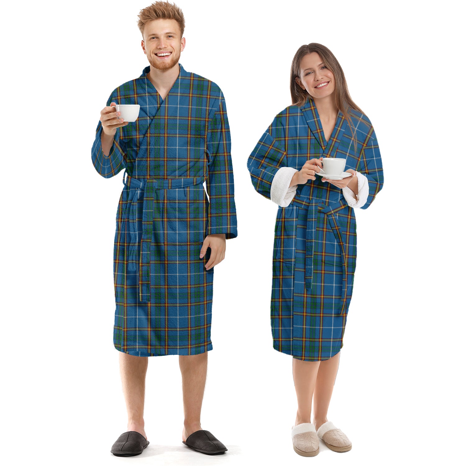 Bain Tartan Bathrobe Unisex S - Tartan Vibes Clothing