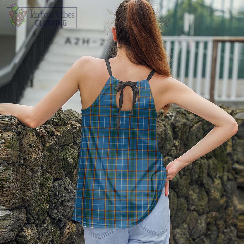 Bain Tartan Loose Halter Neck Camisole - Tartan Vibes Clothing