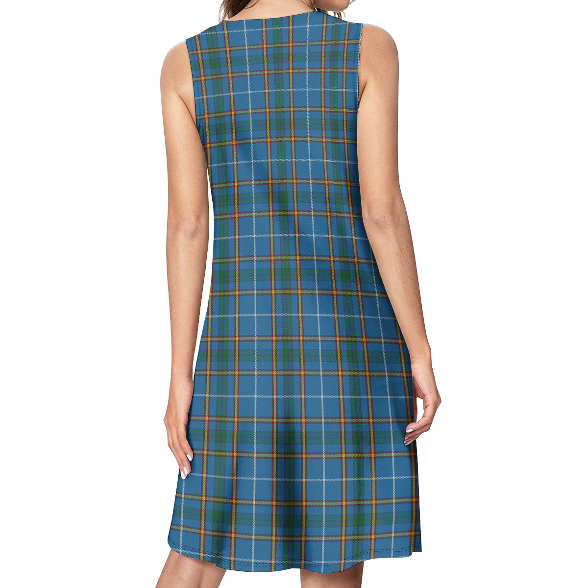 Bain Tartan Womens Casual Dresses - Tartanvibesclothing