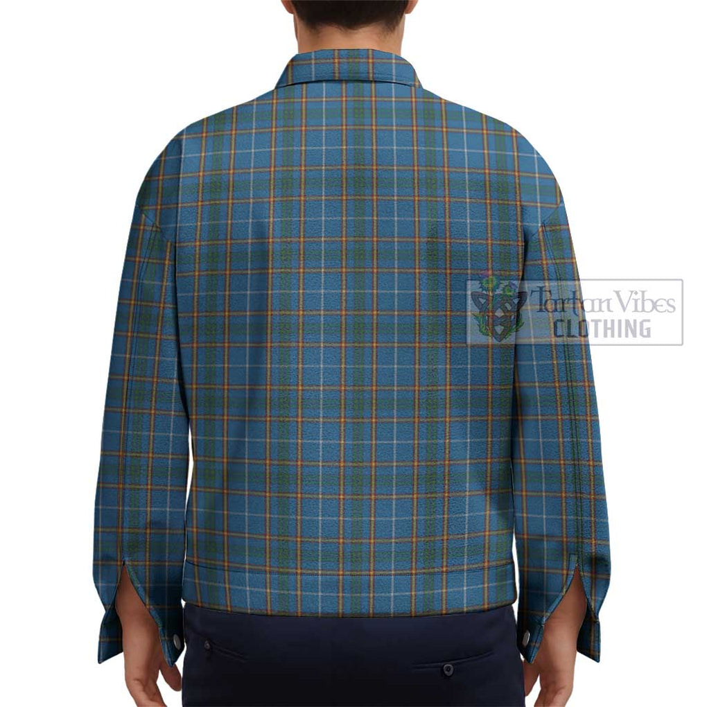 Bain Tartan Unisex Lapel Cotton Jacket - Tartan Vibes Clothing