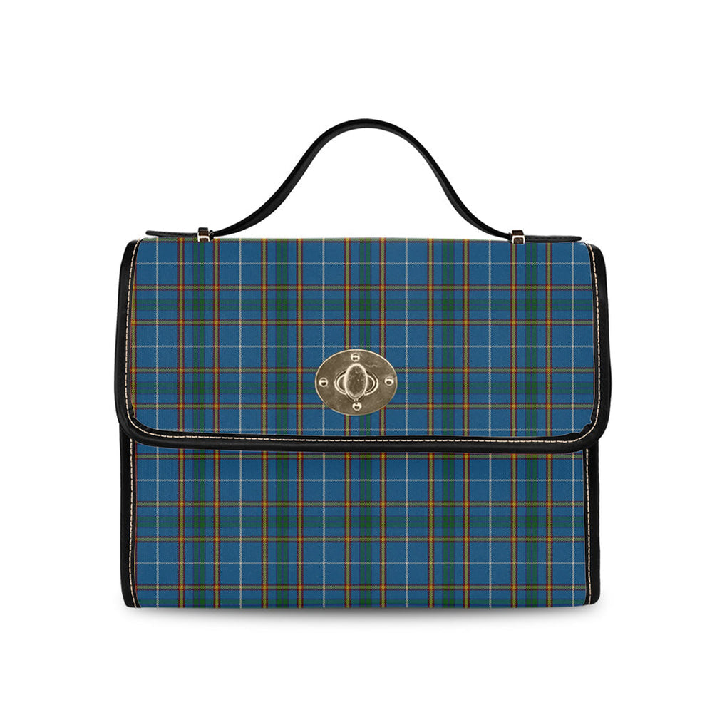 Bain Tartan Leather Strap Waterproof Canvas Bag - Tartanvibesclothing