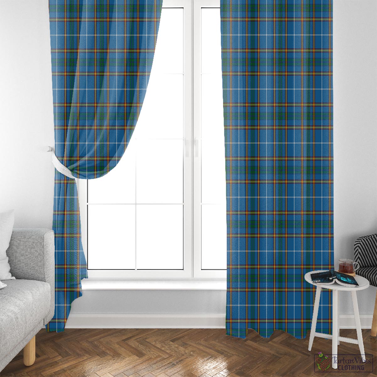 Bain Tartan Window Curtain