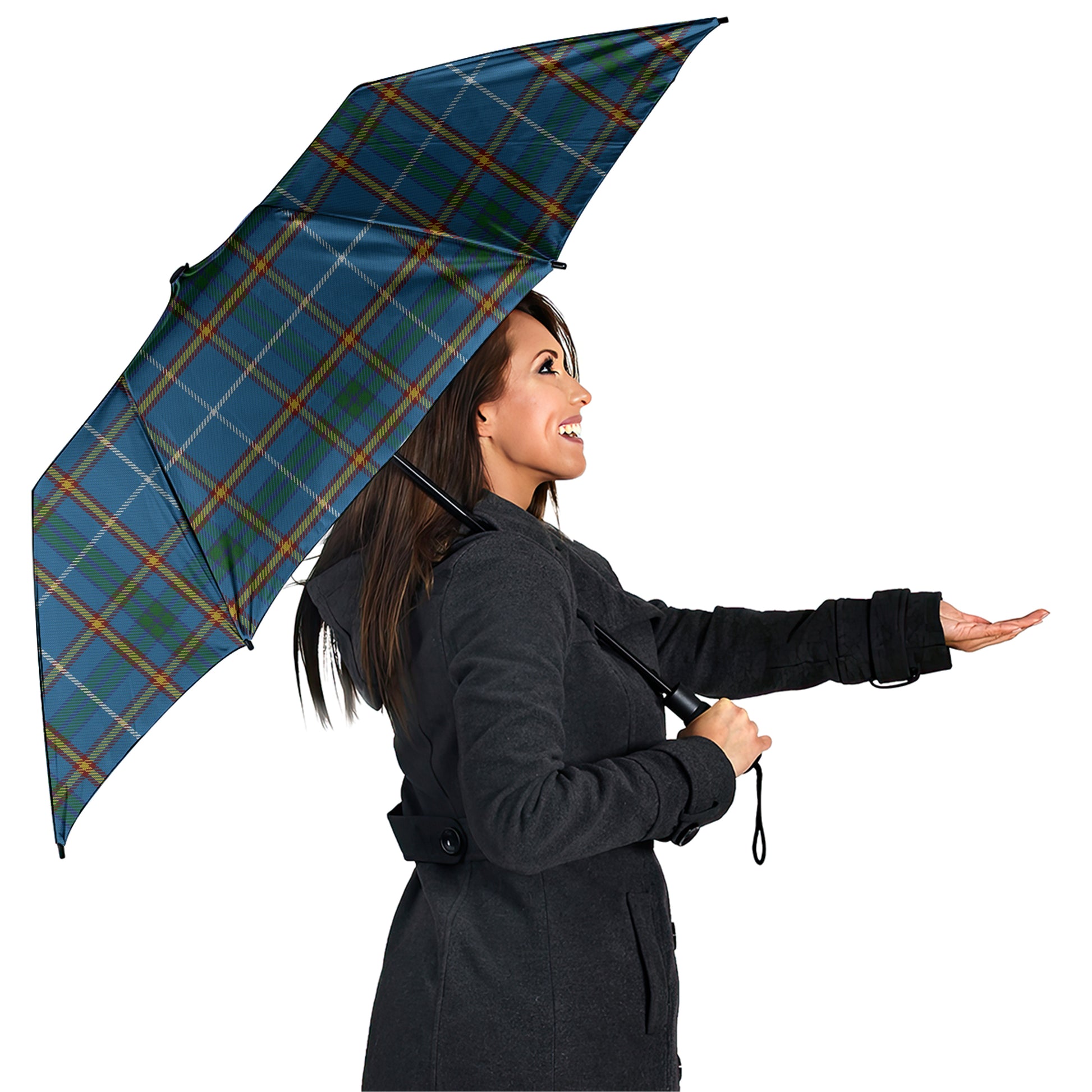 Bain Tartan Umbrella - Tartanvibesclothing