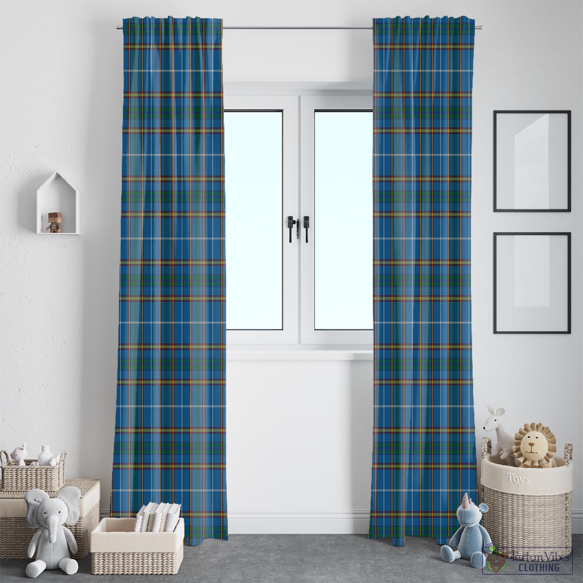 Bain Tartan Window Curtain