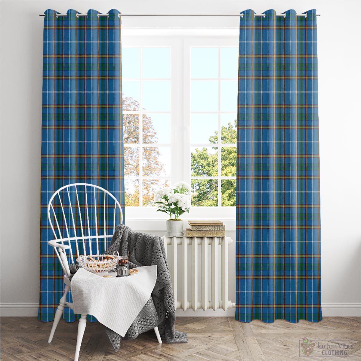 Bain Tartan Window Curtain