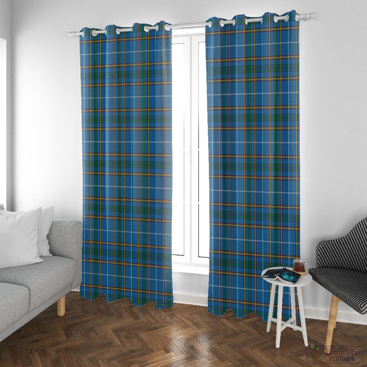 Bain Tartan Window Curtain