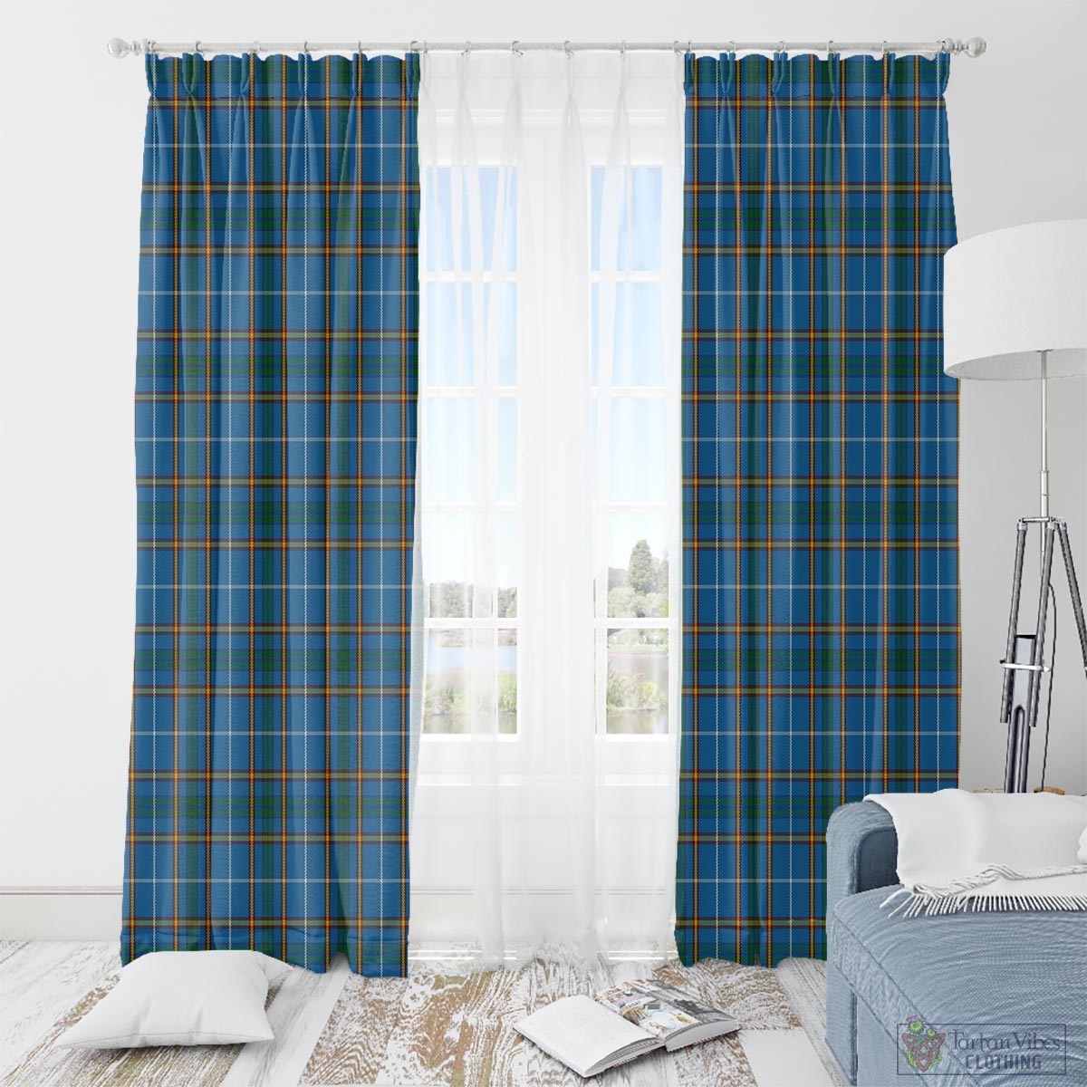 Bain Tartan Window Curtain