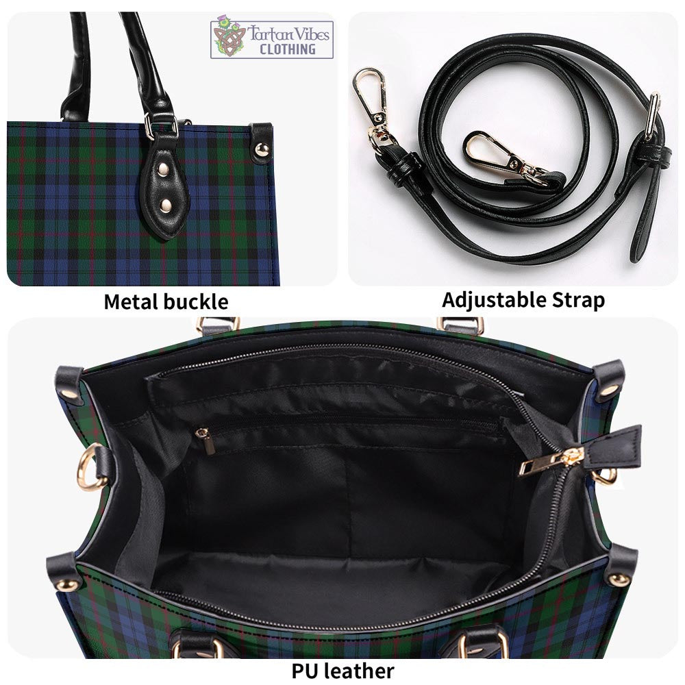 Tartan Vibes Clothing Baird Tartan Luxury Leather Handbags