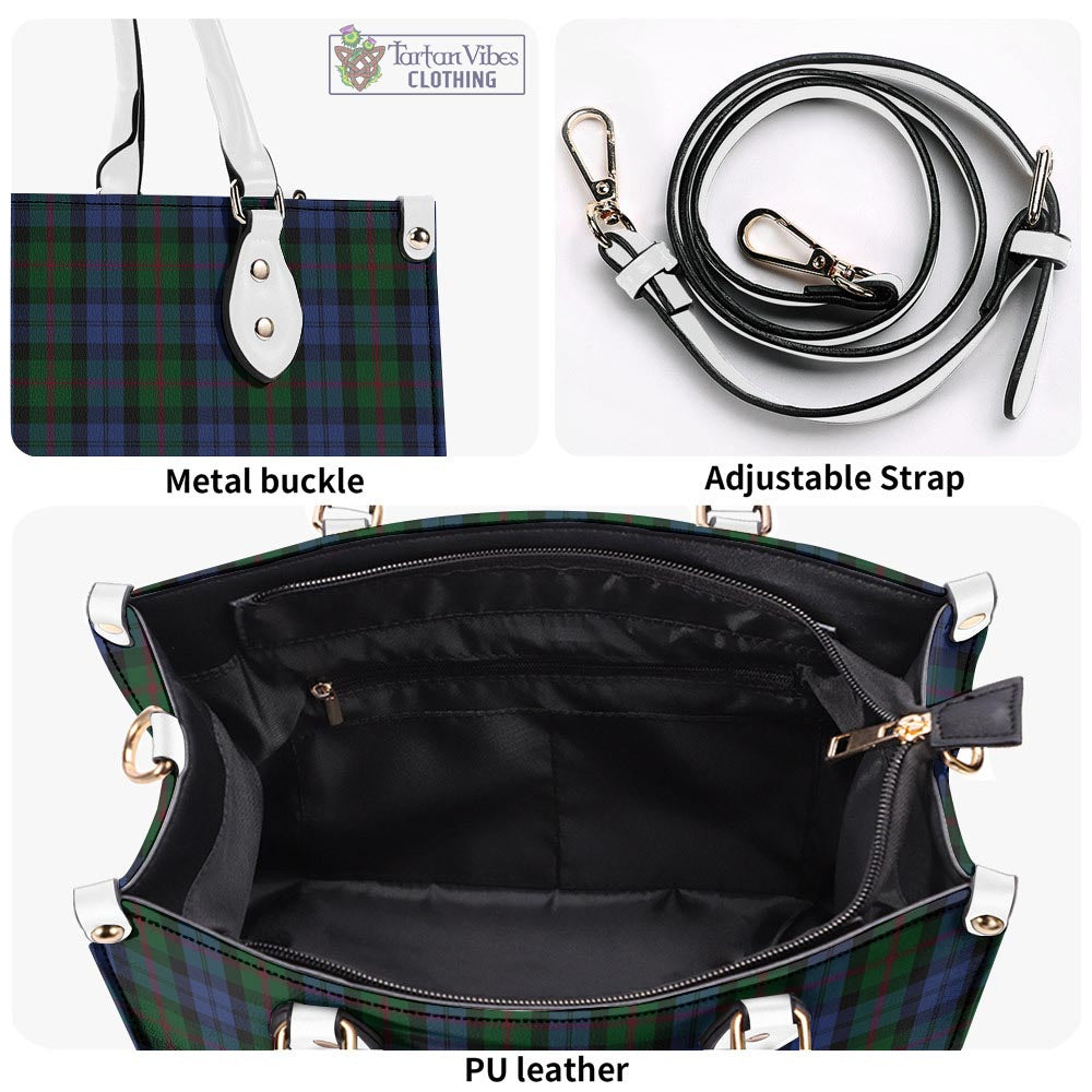 Tartan Vibes Clothing Baird Tartan Luxury Leather Handbags