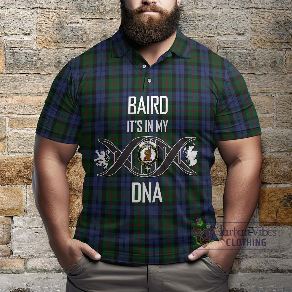 Baird Tartan Polo Shirt with Family Crest DNA In Me Style Kid - Tartanvibesclothing Shop