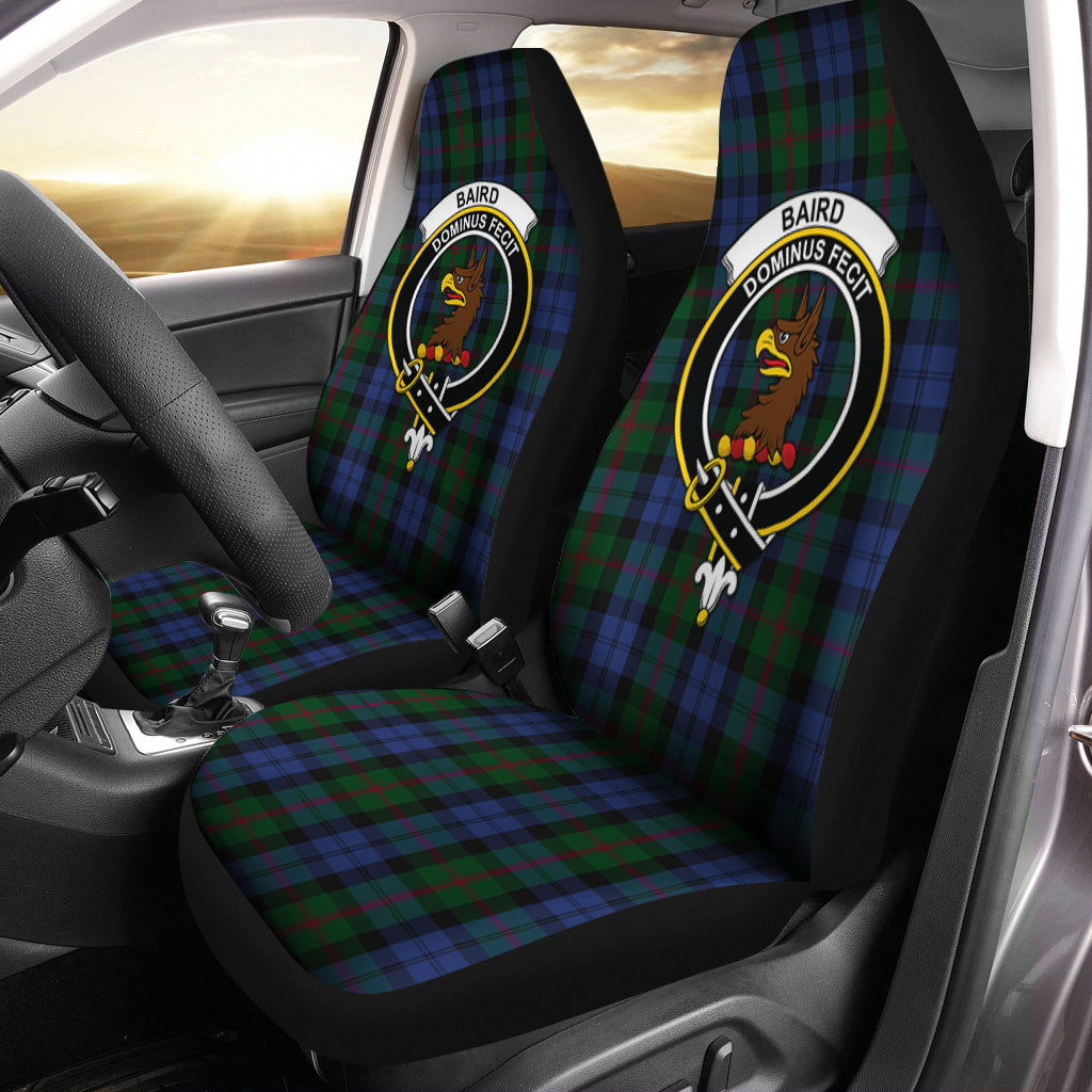 Baird Tartan Car Seat Cover with Family Crest One Size - Tartanvibesclothing