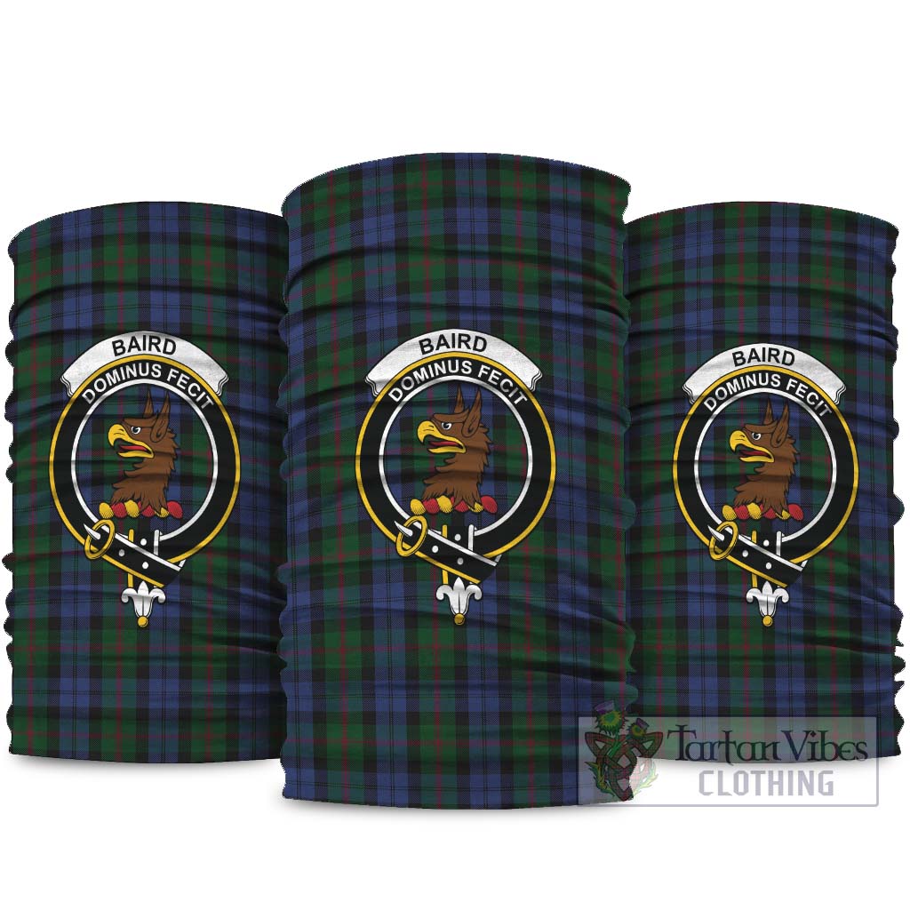 Baird Tartan Neck Gaiters, Tartan Bandanas, Tartan Head Band with Family Crest