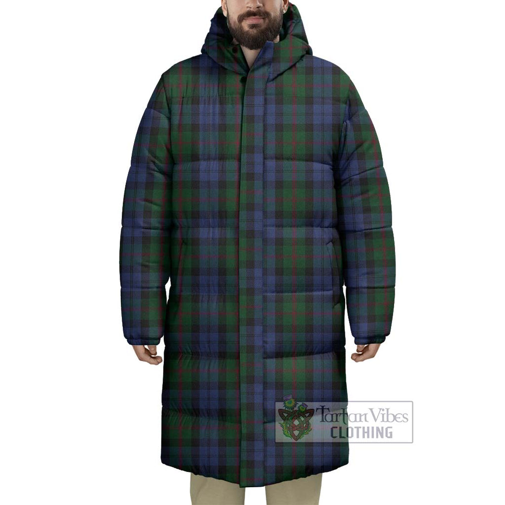 Tartan Vibes Clothing Baird Tartan Long Down Jacket