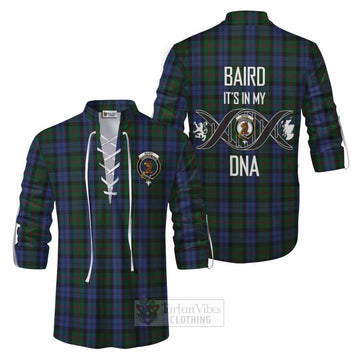 Baird Tartan Ghillie Kilt Shirt with Family Crest DNA In Me Style