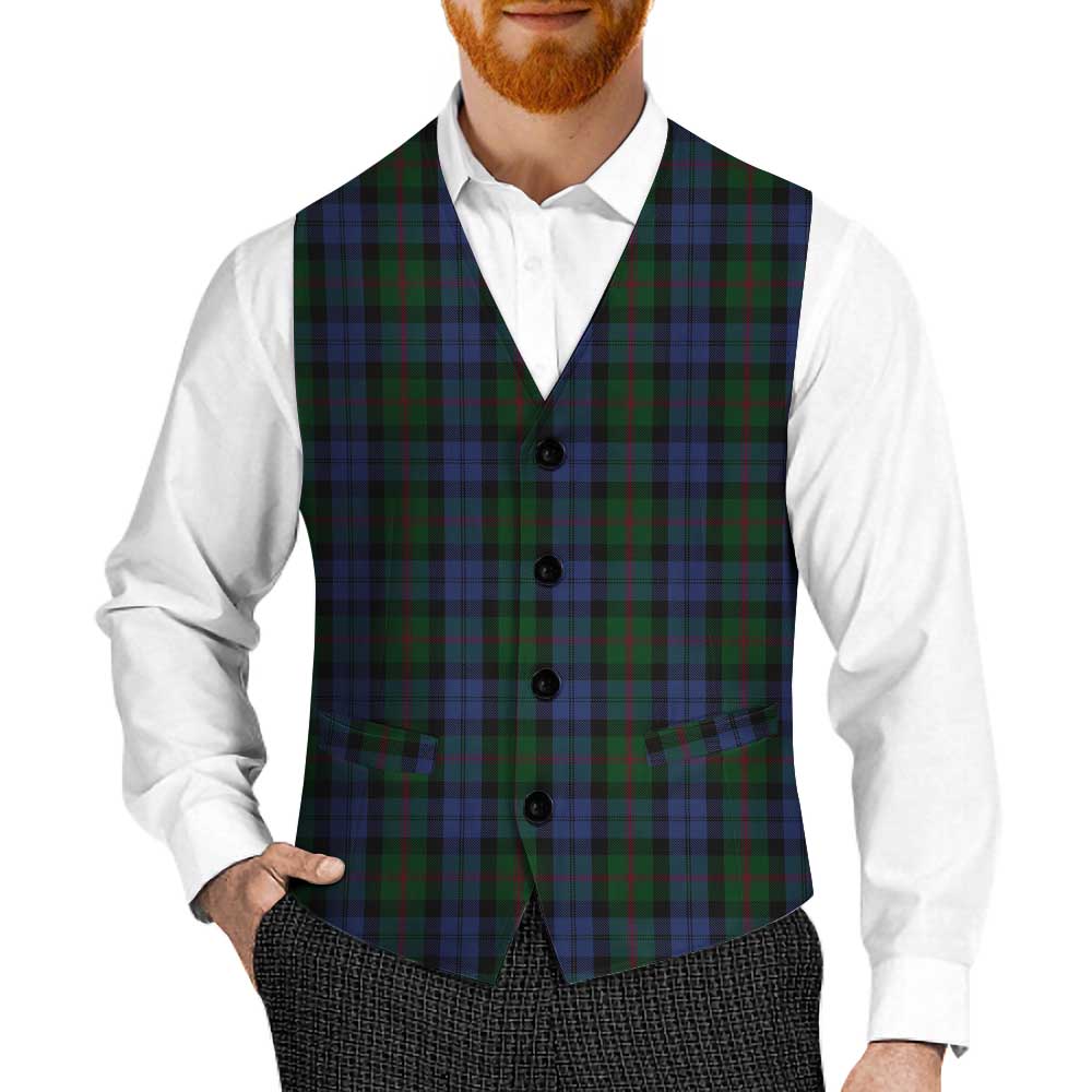 Tartan Vibes Clothing Baird Tartan Men's Sleeveless Suit Vest