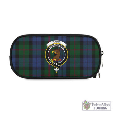 Baird Tartan Pen and Pencil Case with Family Crest