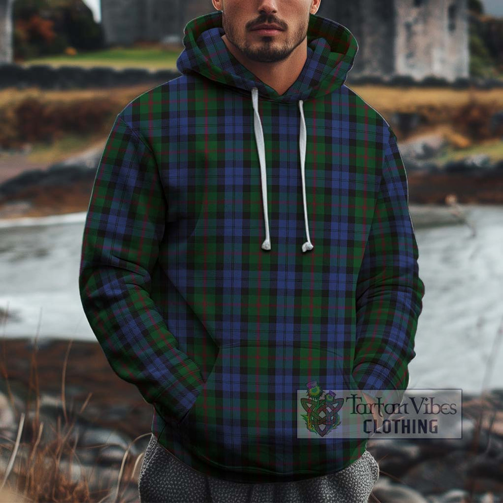 Baird Tartan Cotton Hoodie Pullover Hoodie XS - Tartan Vibes Clothing