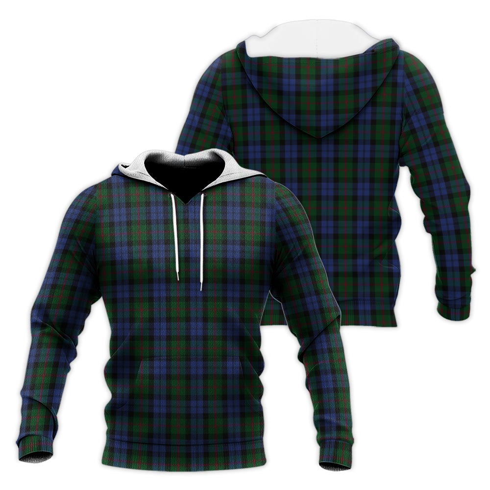 Baird Tartan Knitted Hoodie Unisex Knitted Hoodie - Tartanvibesclothing