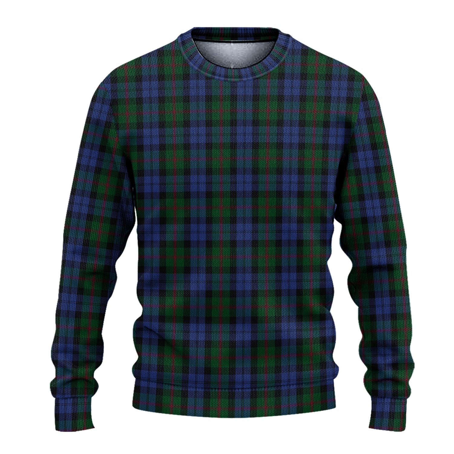 Baird Tartan Knitted Sweater - Tartanvibesclothing