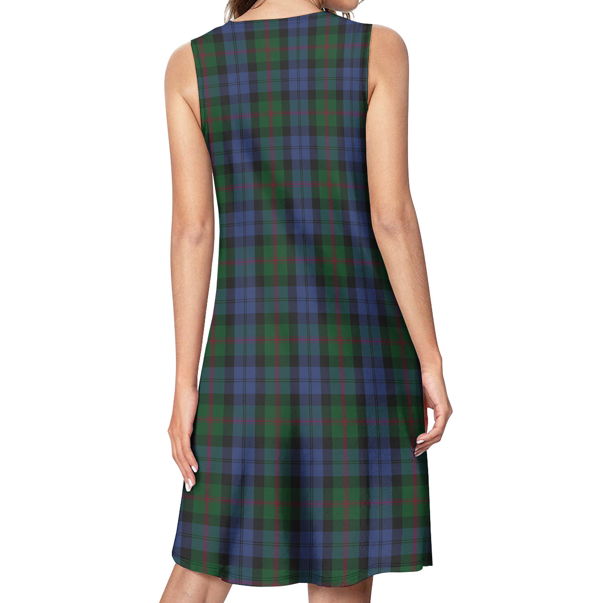 Baird Tartan Womens Casual Dresses - Tartanvibesclothing