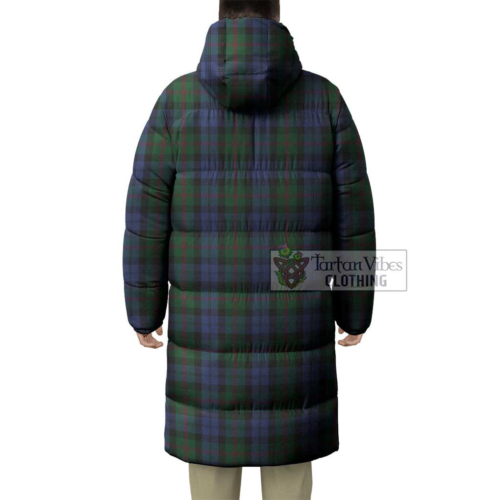 Tartan Vibes Clothing Baird Tartan Long Down Jacket