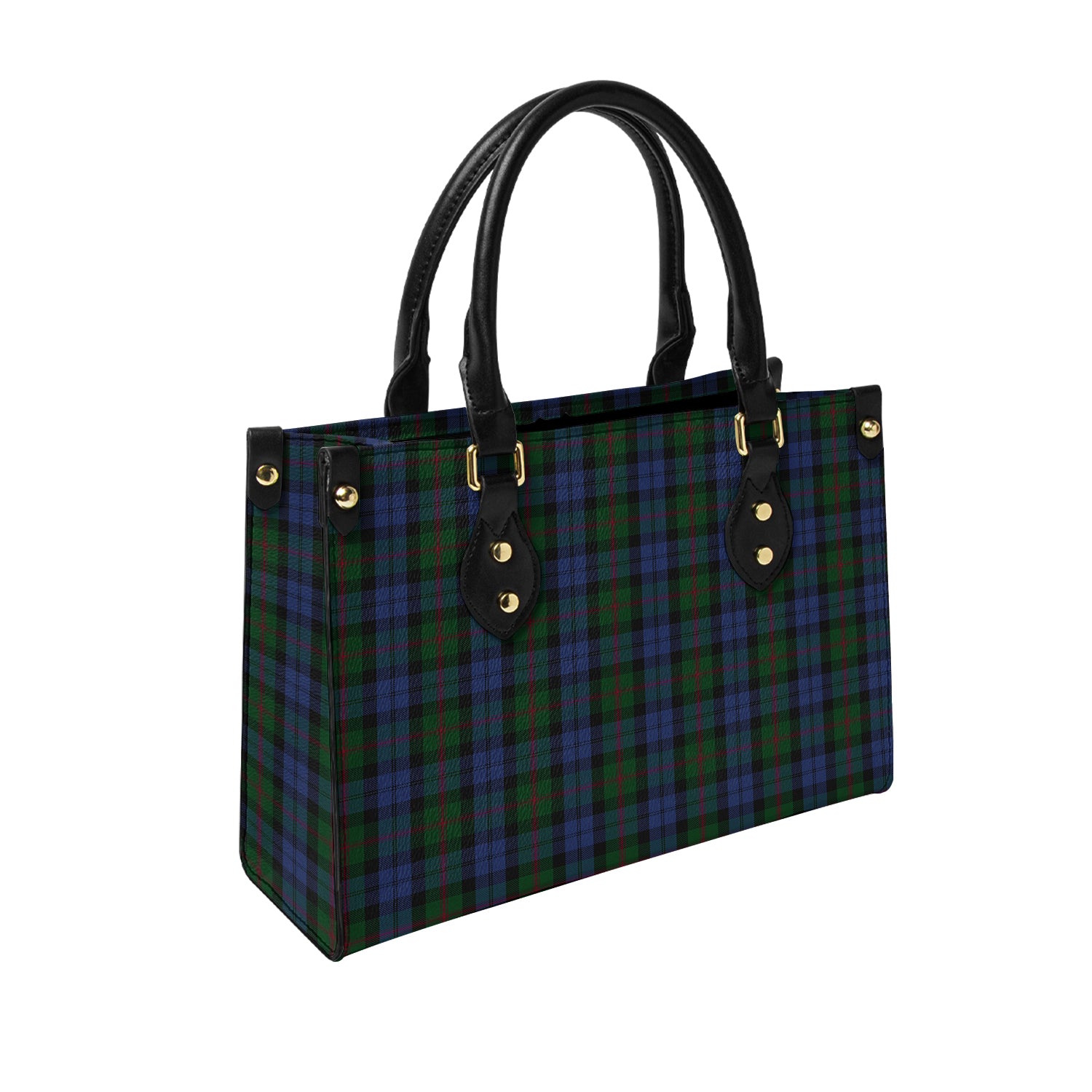 Baird Tartan Leather Bag - Tartanvibesclothing