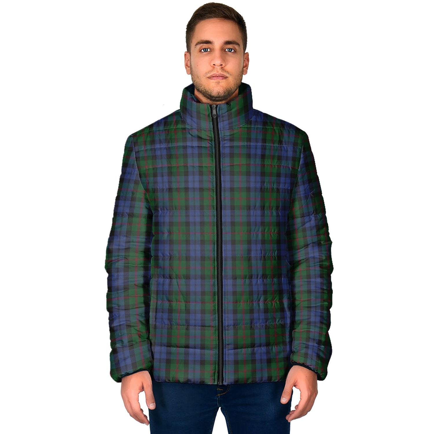 Baird Tartan Padded Jacket - Tartan Vibes Clothing