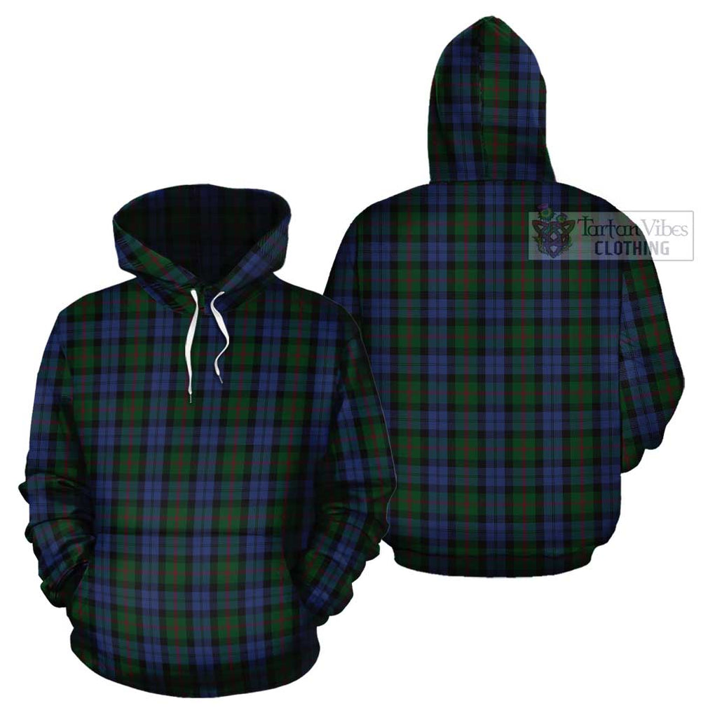 Baird Tartan Cotton Hoodie Pullover Hoodie - Tartan Vibes Clothing