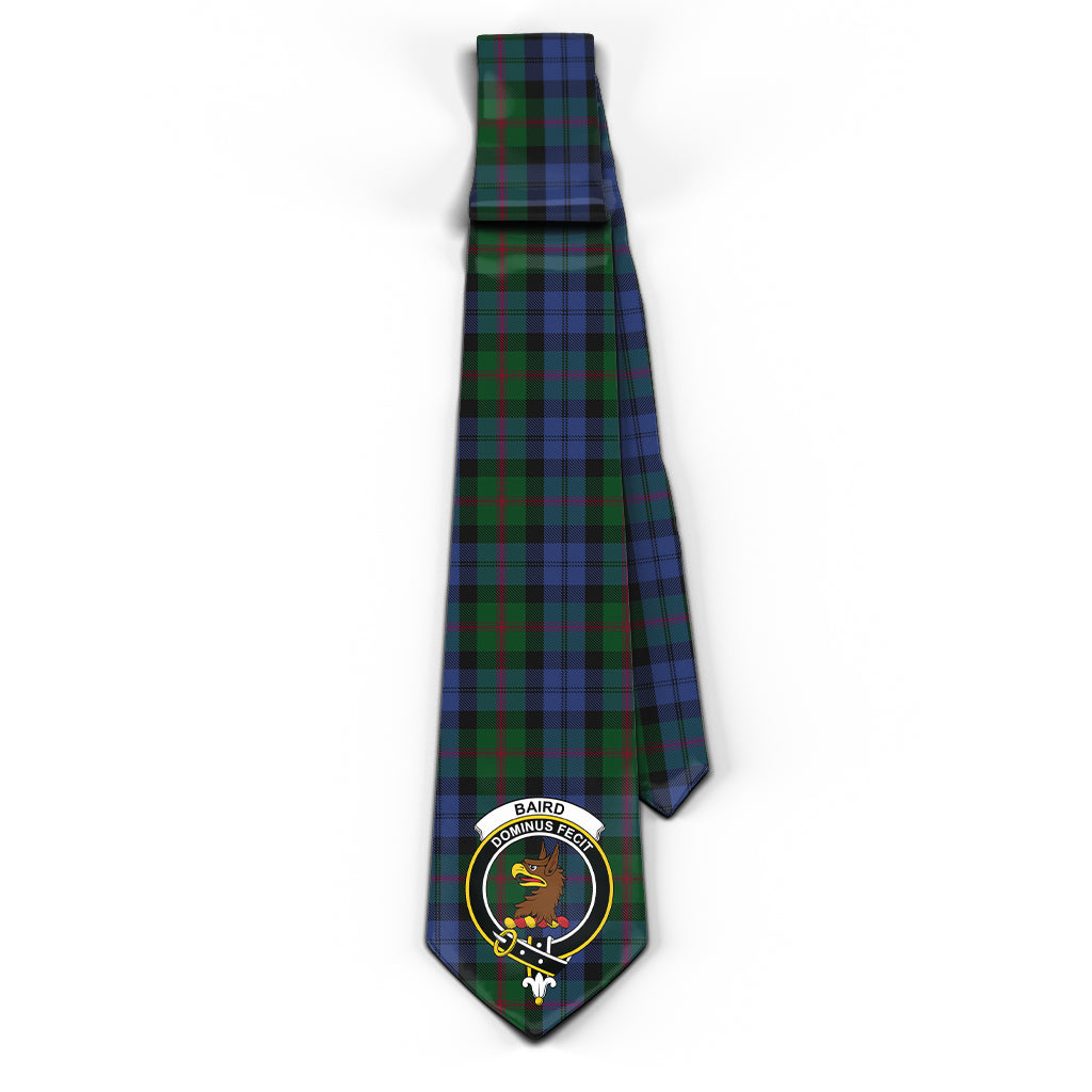 Baird Tartan Classic Necktie with Family Crest - Tartan Vibes Clothing