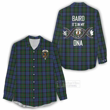 Baird Tartan Women's Casual Shirt with Family Crest DNA In Me Style