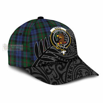 Baird Tartan Classic Cap with New Zealand Silver Fern Half Style