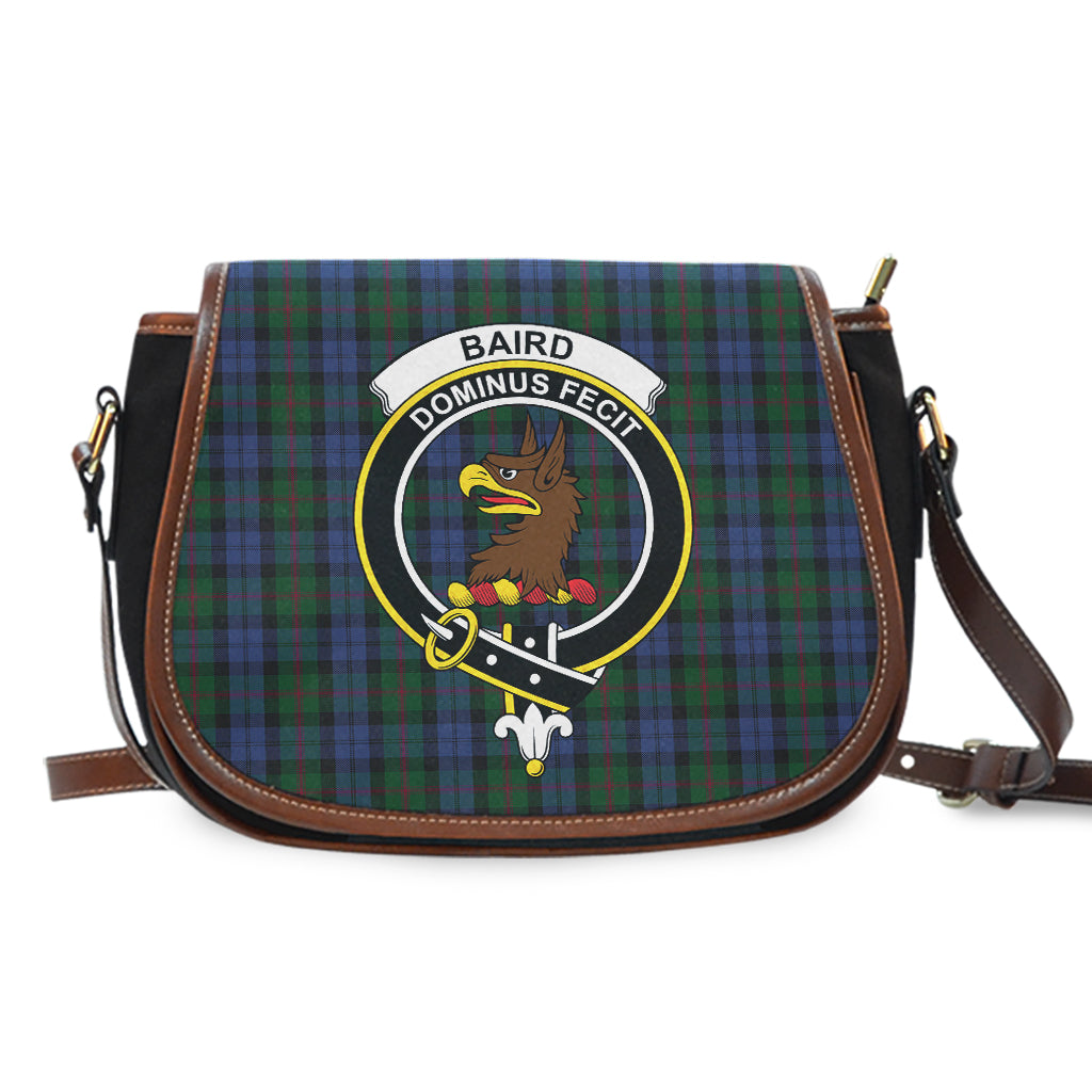 Baird Tartan Saddle Bag with Family Crest - Tartan Vibes Clothing