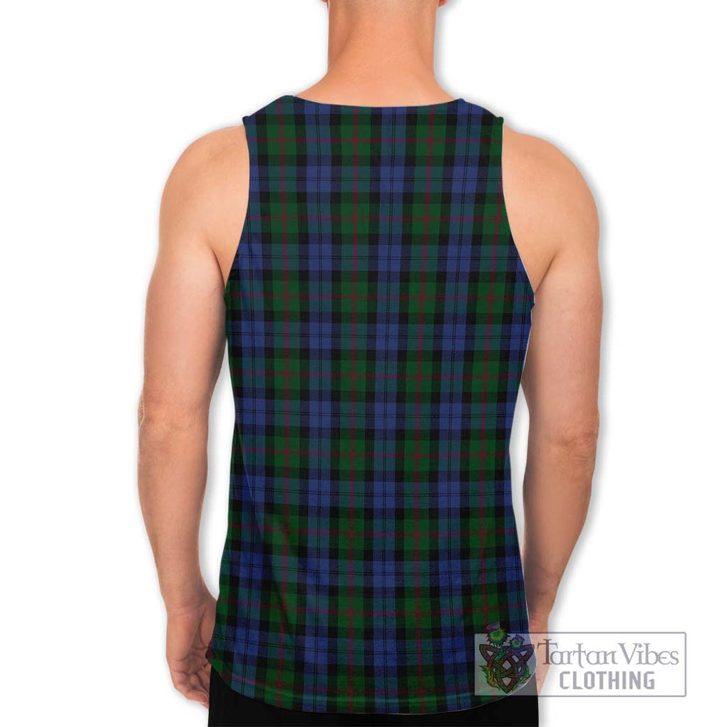 Baird Tartan Men's Tank Top with Family Crest DNA In Me Style - Tartanvibesclothing Shop