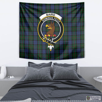 Baird Tartan Tapestry Wall Hanging and Home Decor for Room with Family Crest