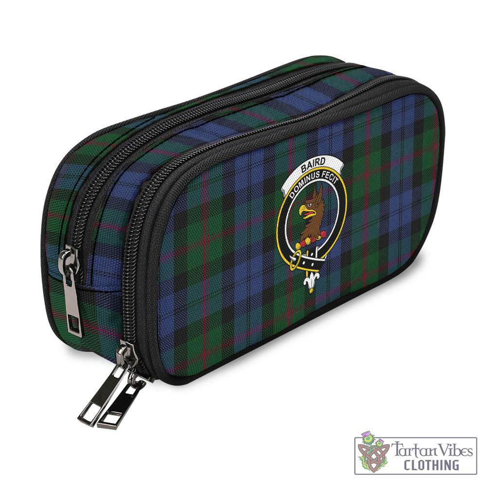 Tartan Vibes Clothing Baird Tartan Pen and Pencil Case with Family Crest