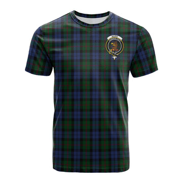 Baird Tartan T-Shirt with Family Crest