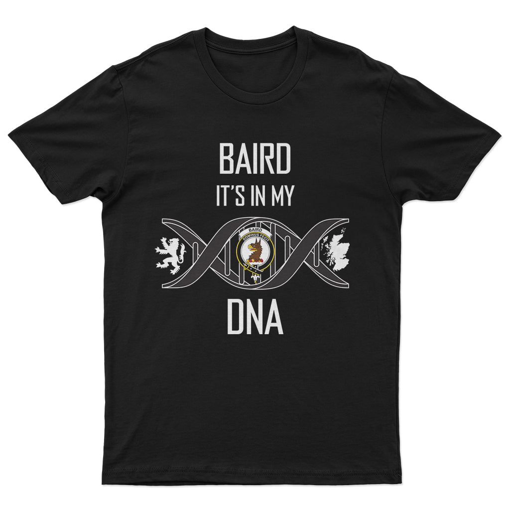 Baird Family Crest DNA In Me Mens T Shirt - Tartanvibesclothing