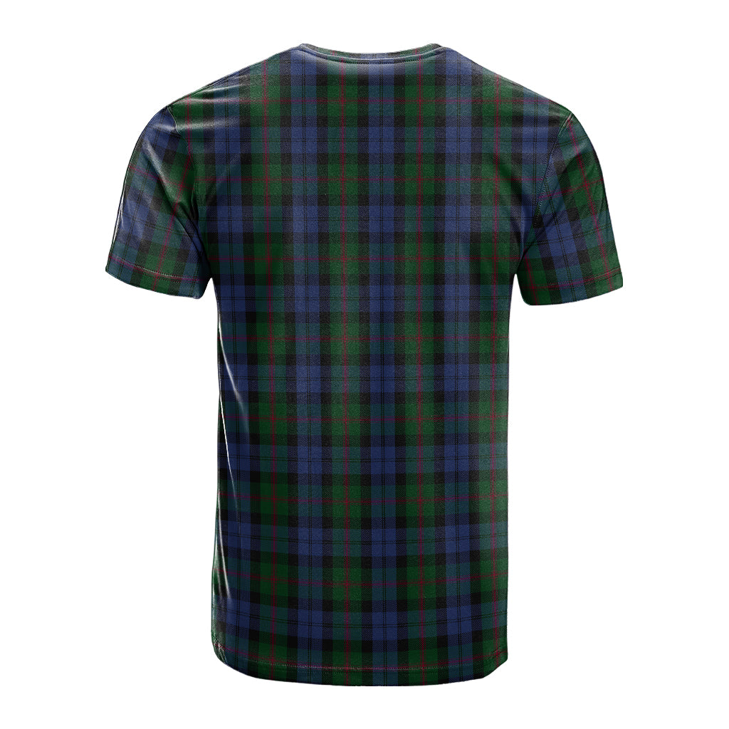 Baird Tartan T-Shirt with Family Crest - Tartan Vibes Clothing