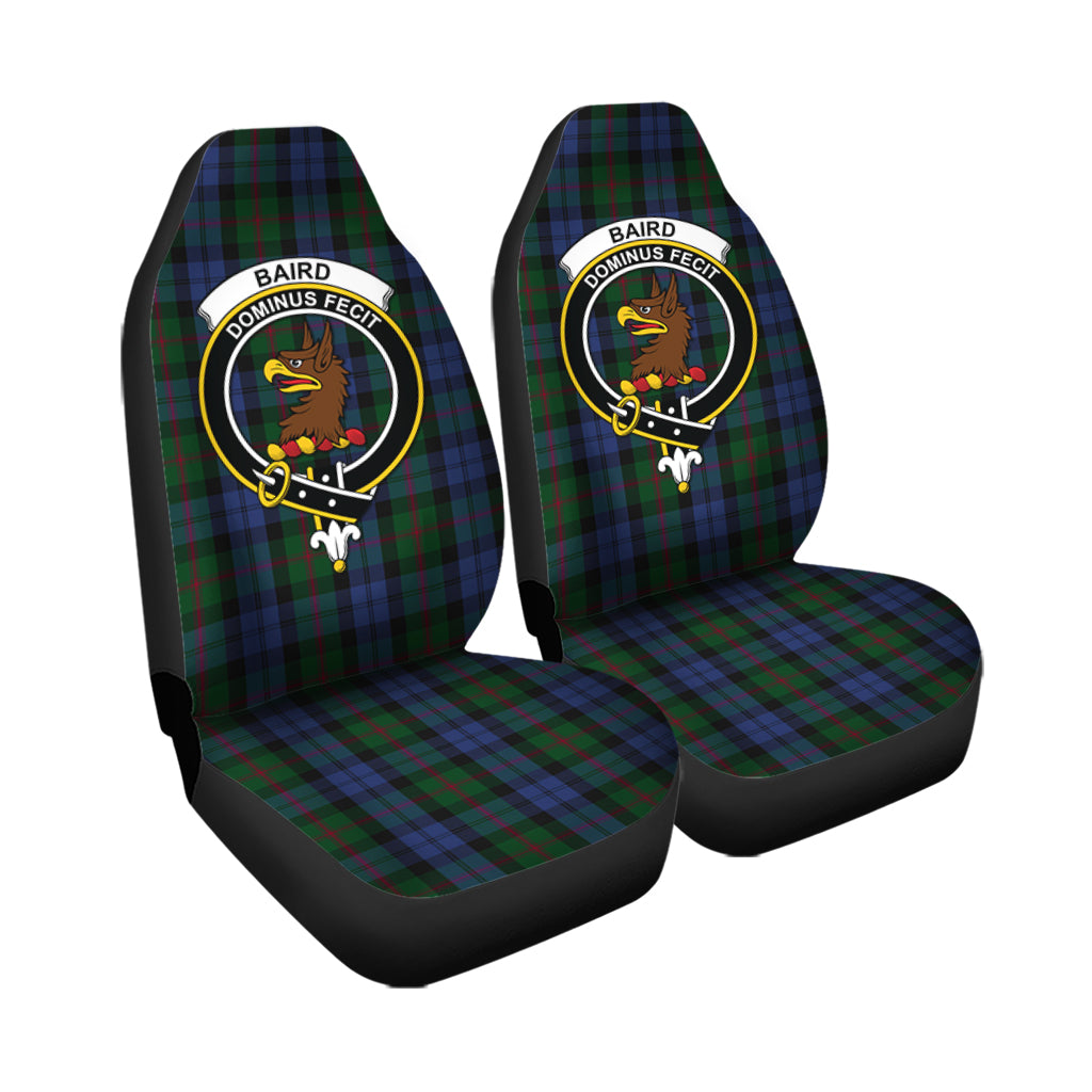 Baird Tartan Car Seat Cover with Family Crest - Tartanvibesclothing