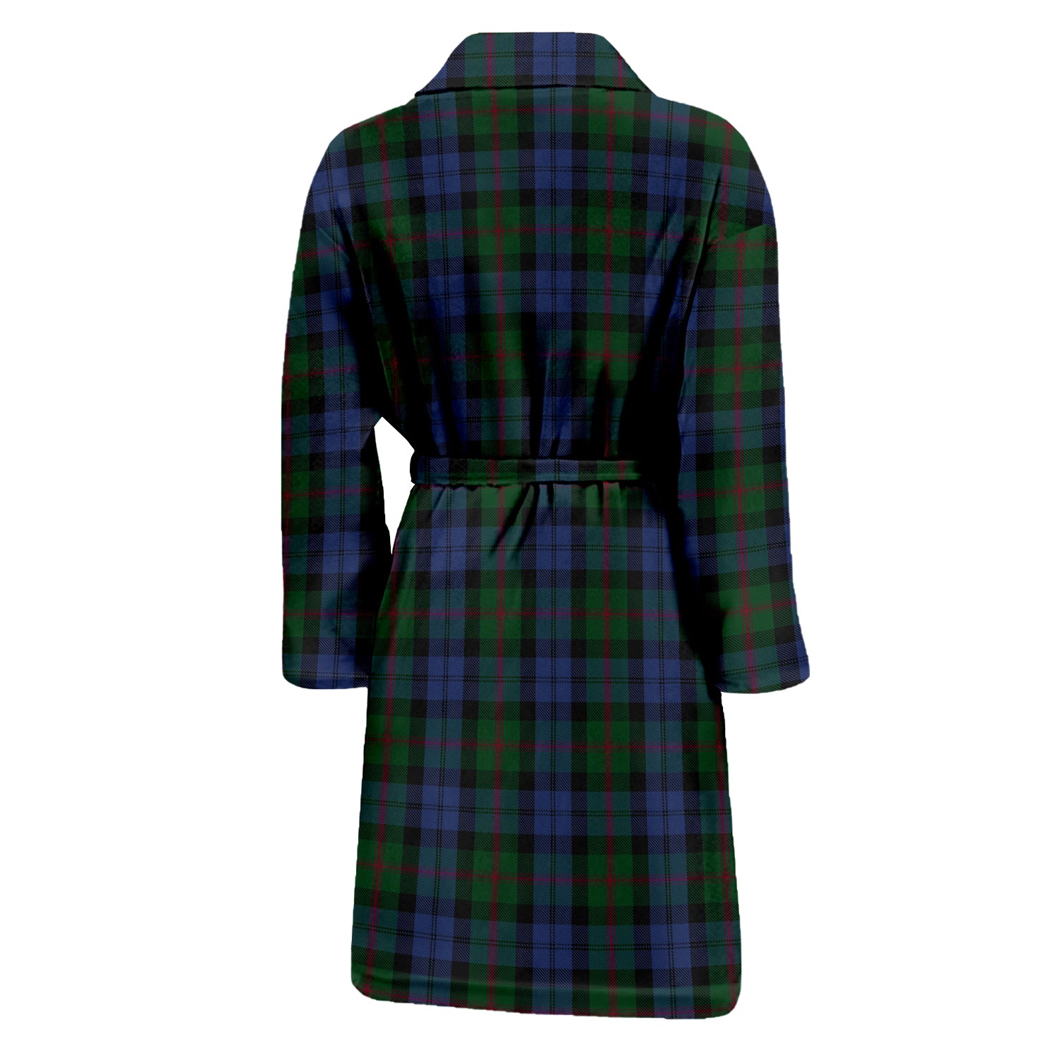 Baird Tartan Bathrobe with Family Crest - Tartan Vibes Clothing