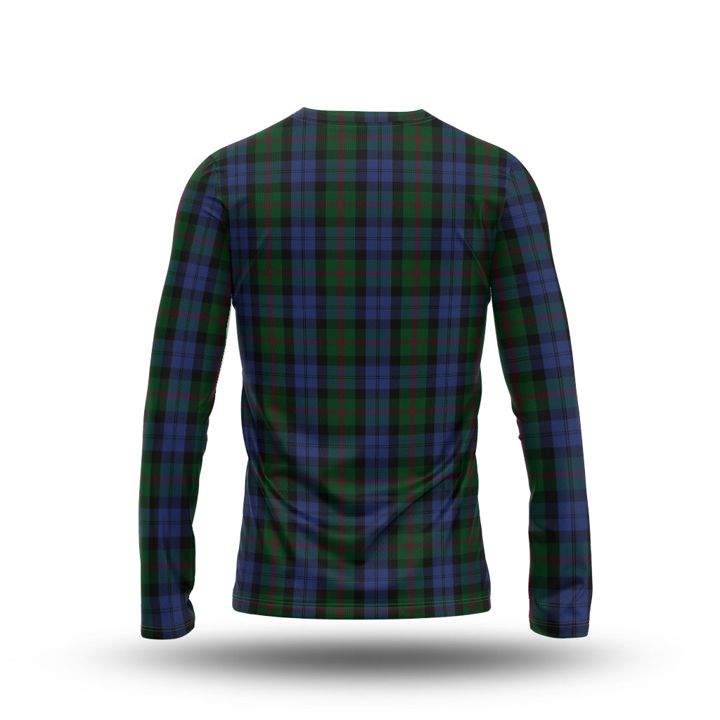 Baird Tartan Long Sleeve T-Shirt with Family Crest - Tartanvibesclothing