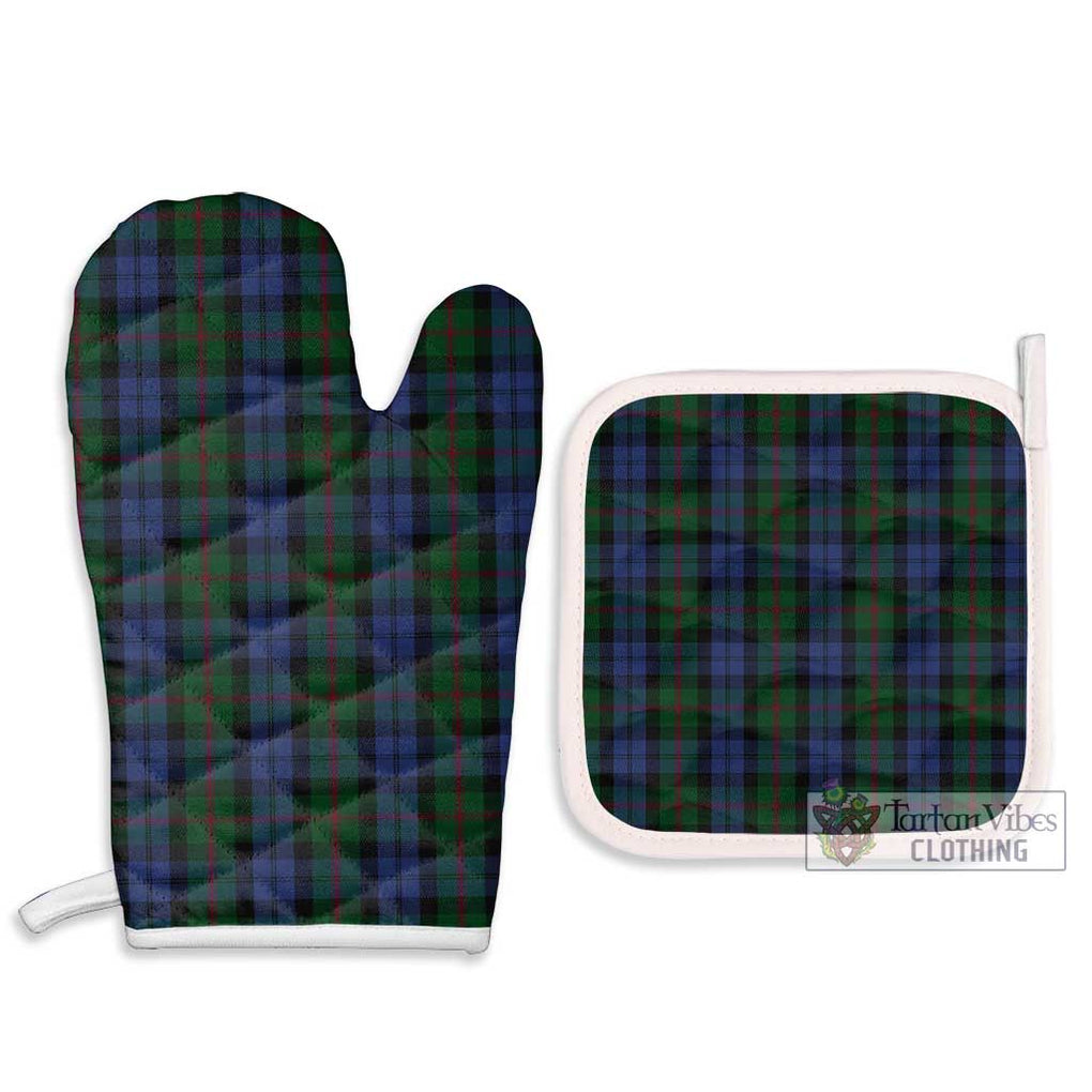 Baird Tartan Combo Oven Mitt & Pot-Holder Combo 1 Oven Mitt & 2 Pot-Holder White - Tartan Vibes Clothing