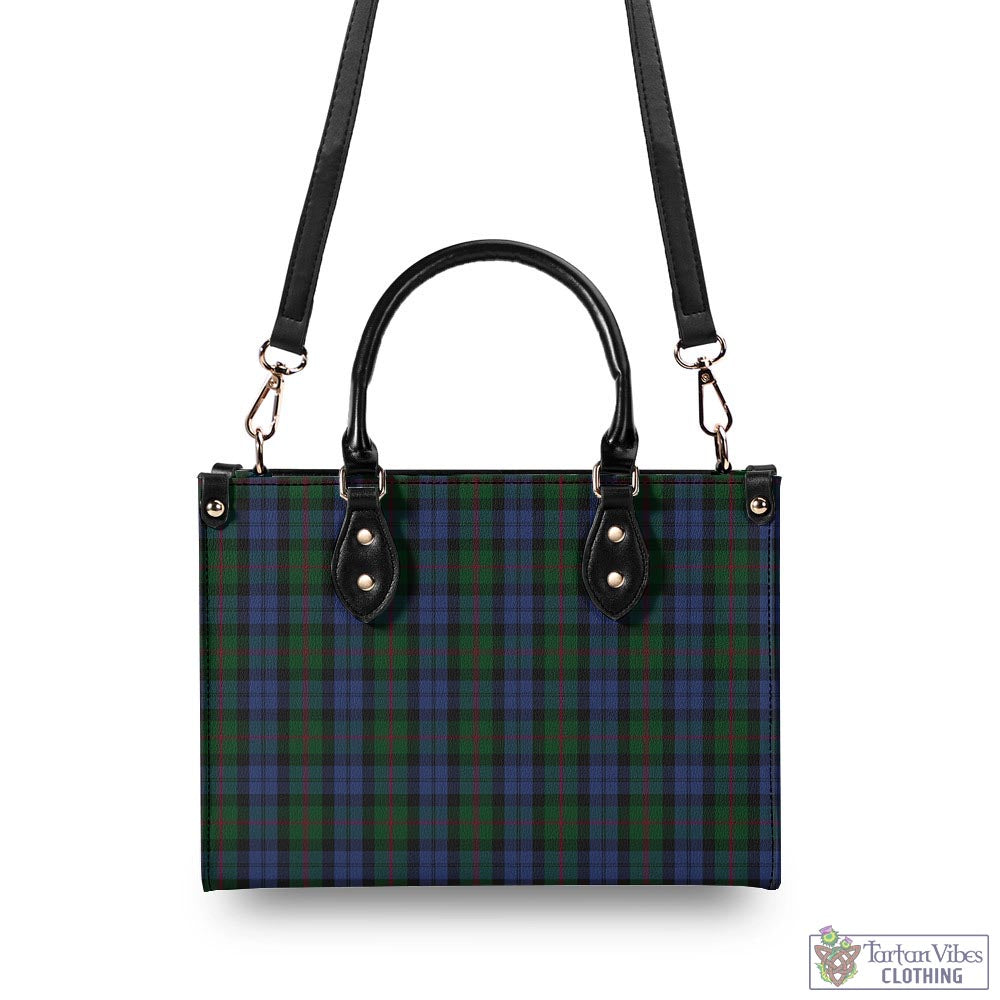 Tartan Vibes Clothing Baird Tartan Luxury Leather Handbags