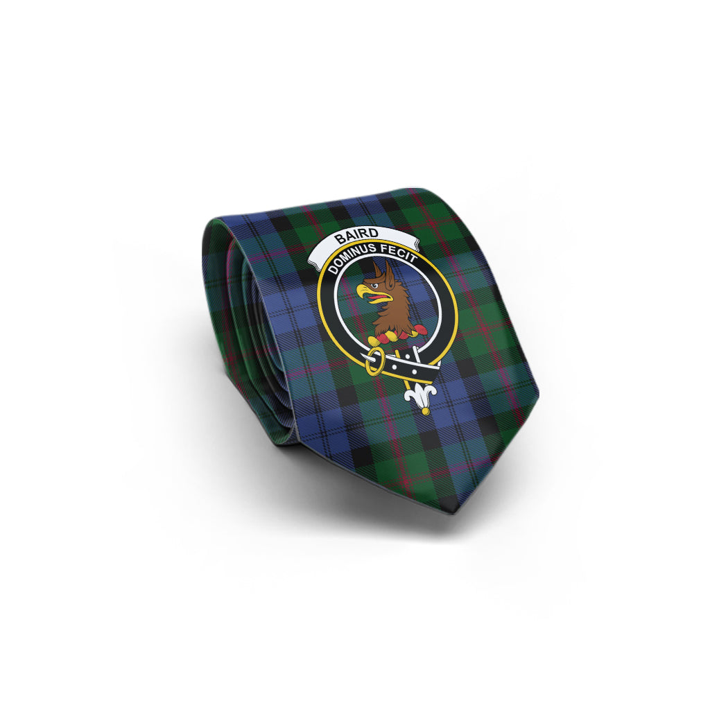 Baird Tartan Classic Necktie with Family Crest - Tartan Vibes Clothing